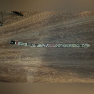 Brighton Fashionista Grapgic Belt sz 34